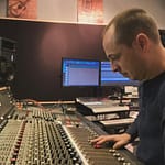 professional audio recording and production on the Sound Workshop 34C console