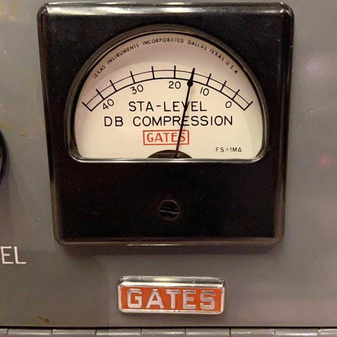 Gates STA-LEVEL vintage tube compressor